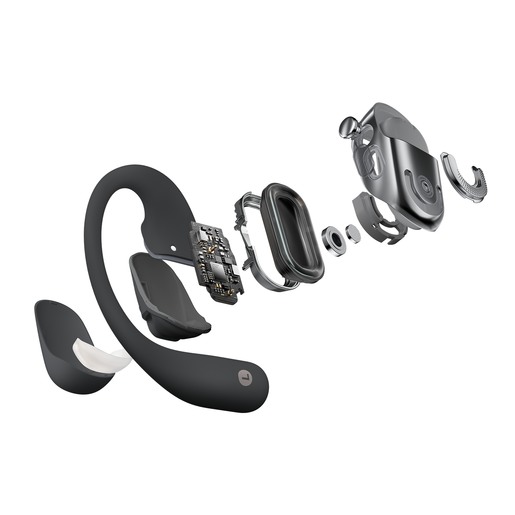 SHOKZ OPENFIT 2+ ブラック　新品未開封　購入証明書付き Amazon.com: SHOKZ OpenFit 2 Open-Ear Headphones,True Wireless