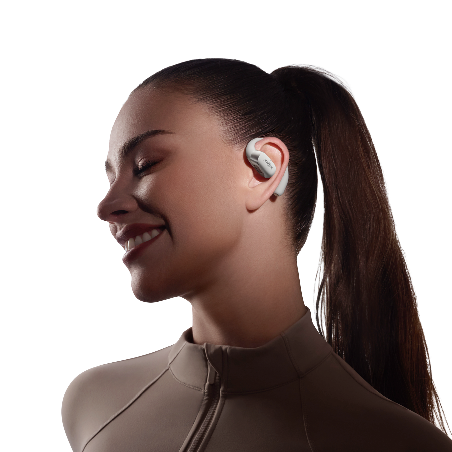 Shokz OpenFit2 グレー Shokz OpenFit 2+ Open Ear True Wireless Bluetooth Earbuds Gray